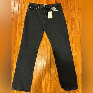 Bally Black Straight Jeans Size 33